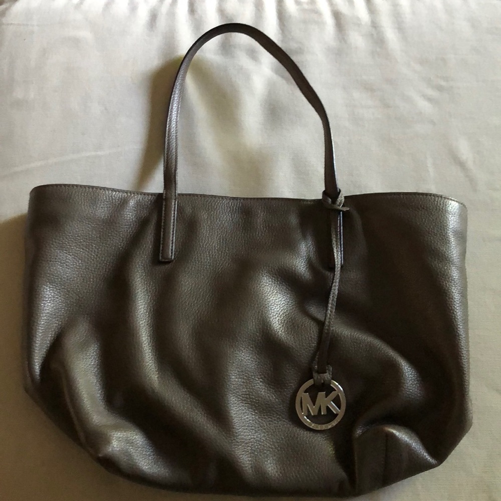 Darker gray Michael Kors tote